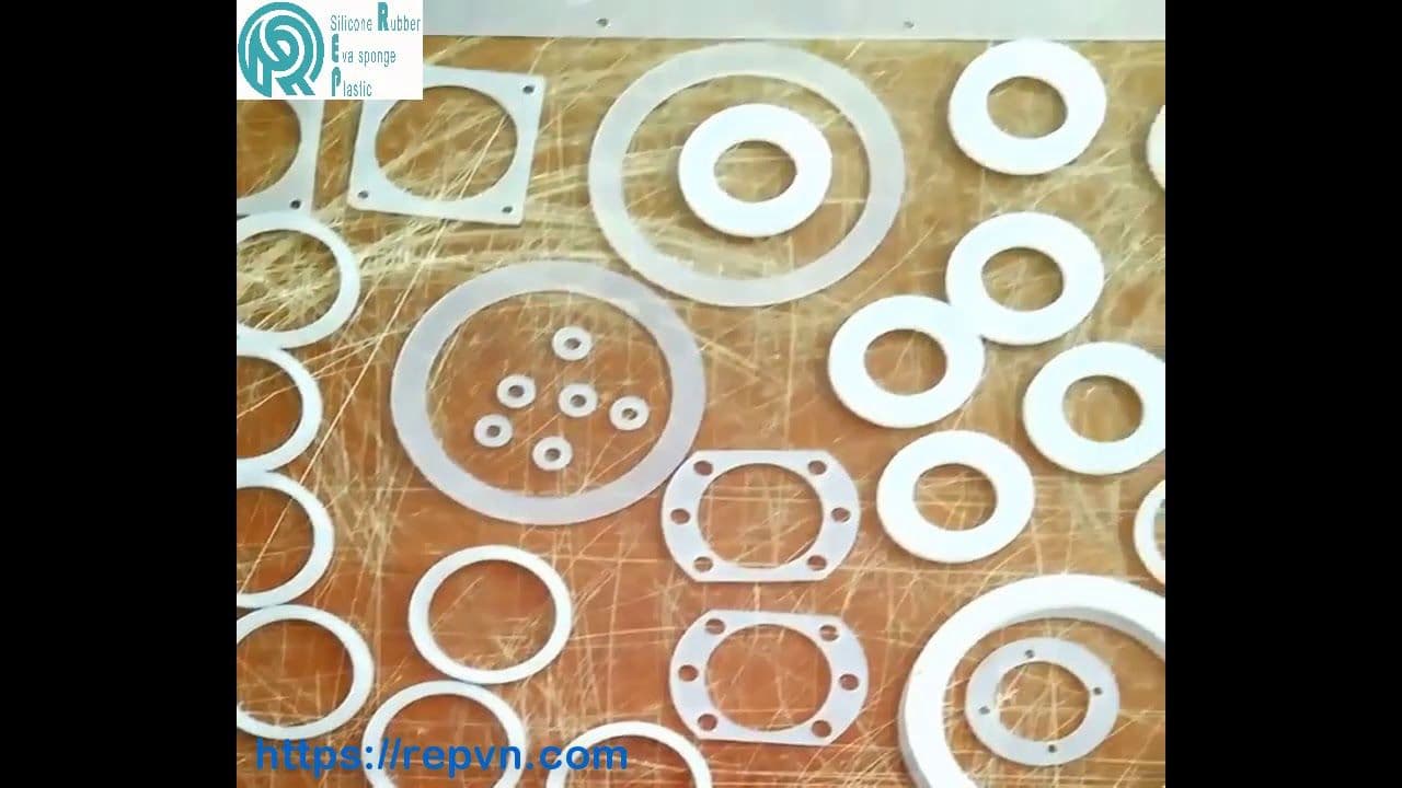 Vòng đệm silicon dẹp chịu nhiệt