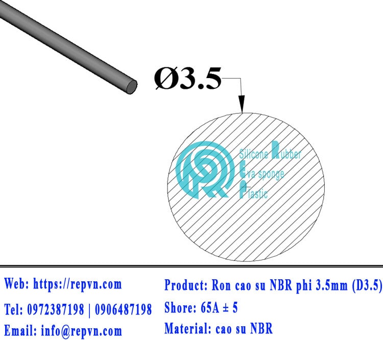 day cao su NBR 05 min