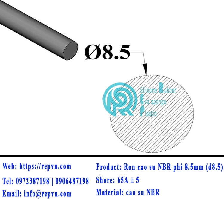 day cao su NBR 16 min