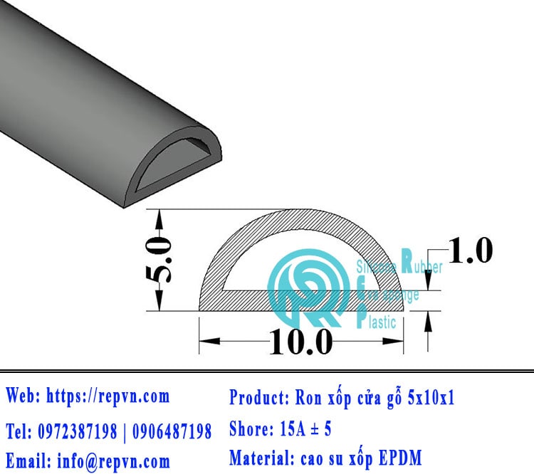 ron cao su xop cua go 5x10x1 min