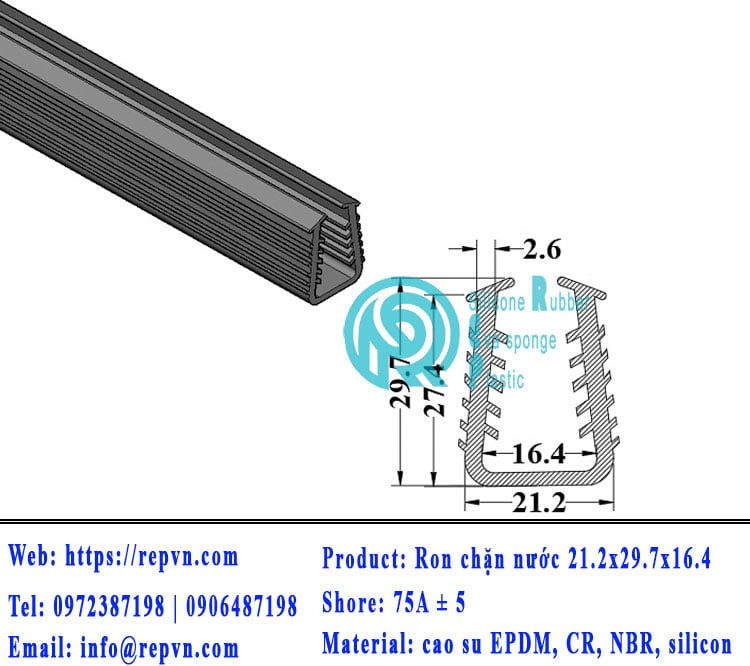 ron cao su chan nuoc 21.2x29.7x16.4 min