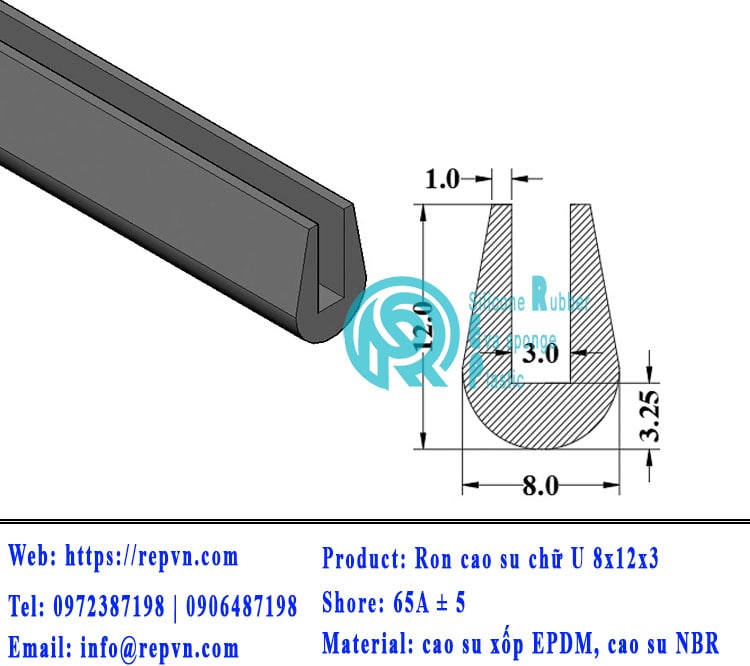 ron cao su chu u 3d 8x12x3 min